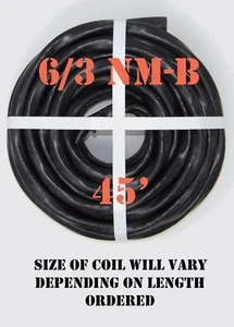 6/3 NM-B x 45' Southwire "Romex®" Electrical Cable - Picture 1 of 2