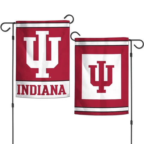 Indiana Hoosiers NCAA Wincraft Double Sided 12x18 Garden Flag Cover