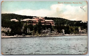 Postcard Murray Bay Quebec c1906 Manoir Richelieu From Chicoutimi - Picture 1 of 2