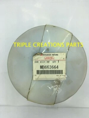 Mb663664 Stock Genuino Mitsubishi Eclipse Sigma Diamante Conjunto de Buje Rueda Rr Fabricante de Equipo Original Foto 1 de 4