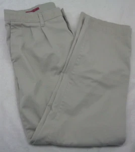 Pantalones Lee Custom Fit Caqui Para Hombre Talla 36x30 Cintura Plisada Beige - Imagen 1 de 18