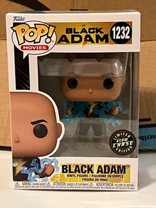 Funko Pop! Movies #1232 DC Black Adam GITD Chase VHTF - Picture 1 of 7