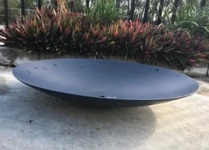 30" BORON STEEL FIRE PIT / BBQ DRUM PLATE - Picture 1 of 2