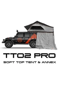 TUFF-TREK ® PRO-Ruggedised 1.4m Soft Top Tent +Annex Room Grey - Picture 1 of 6