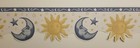 SUN AND MOON WALLPAPER BORDER BY IMPERIAL WALLCOVERINGS