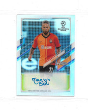 2020-21 Topps Chrome UCL - #CA-MAR Marlos Autograph Card - FC Shaktar Donetsk