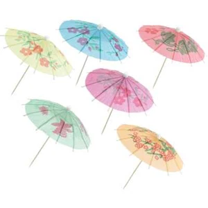 Cocktail Umbrella Picks Jumbo 6" 24CT - Picture 1 of 1