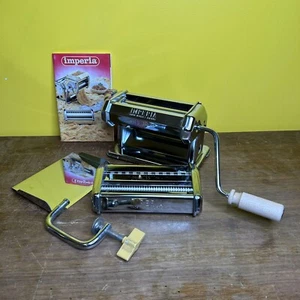 Vintage Imperia Italien Nudelmaschine Modell SP-150 Edelstahl mit Box - Bild 1 von 11