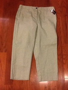 NEW Ladies Size 10 KIM ROGERS FIT SOLUTIONS Capri Pants RETAIL $44.00 - Picture 1 of 9