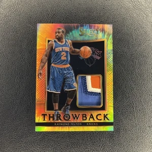 2015-16 Select Throwback Memorabilia #42 Raymond Felton Tie Dye /25 Knicks - Picture 1 of 6