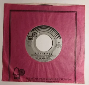 5TH DIMENSION 45 LIGHT SINGS B/W VIVA! (VIVA TIRADO) VG+ BELL 999 - Picture 1 of 2