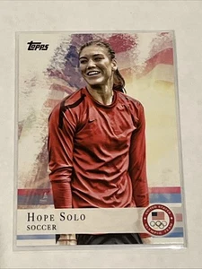 Equipo Olímpico de Estados Unidos Topps 2012 y aspirantes olímpicos Hope Solo #50 - Imagen 1 de 2