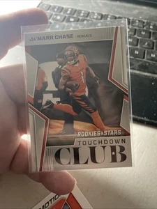 2022 Panini Rookies and Stars Ja'marr Chase Touchdown Club No. TD-9 Bengals - Picture 1 of 2