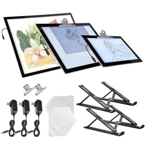 A2/A3/A4 LED Tracing Light Box Drawing Tattoo Board Pad Table Stencil Artist - Picture 1 of 36