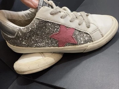 Винтажные дизайнерские роскошные кроссовки Havana Gloria Glitter Star на боковой молнии опрятные 4 - Изображение 1 из 4