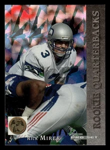 1993 Pro Set Rookie Quarterbacks Rick Mirer #RQ2 (RC) - Bild 1 von 2
