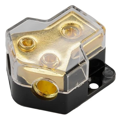 1pcs 2-Way Audio Power Ground Cable Splitter Distribution Block for Car Truck - Image 1 of 4