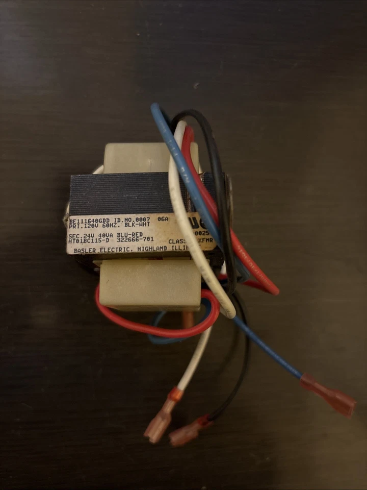 BASLER ELECTRIC BE111640GDD 40 VA 24V TRANSFORMER #A6 - image 1 of 1