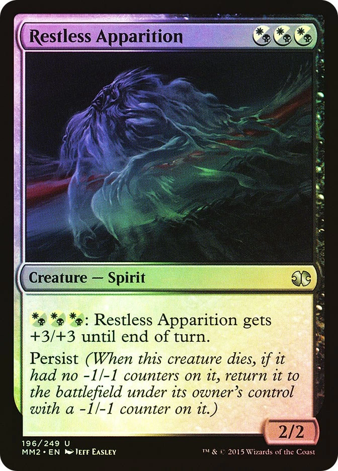 MTG FOIL Restless Apparition  - Modern Masters 2015 #196 - Image 1 of 1
