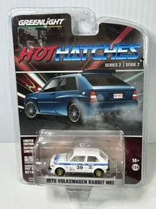 Volkswagen Rabbit MK11975 Hot Hatches Series 2 1:64 Scale Greenlight 63020B - Picture 1 of 8