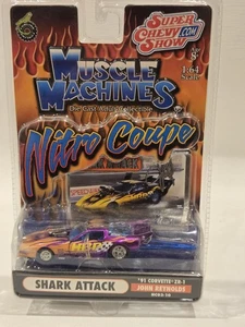 Muscle Machines '91 CORVETTE ZR1 Shark Attack Nitro Coupe 1:64 - John Reynolds - Picture 1 of 5