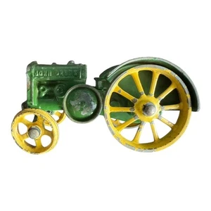Vintage John Deere Toy Tractor 1970s Ertl Cast Iron 1923 Model D 1/16 Scale - Picture 1 of 6
