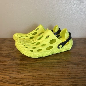 Merrell Hydro Moc Womens Sz 8 Hi Viz Green Neon Slip On Water Clog Sandals - Picture 1 of 7