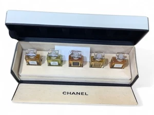 CHANEL Fragancia Armario Mini 3.5ml×5 Set Nuevo Sin Usar Auténtico Caja de Regalo - Imagen 1 de 10