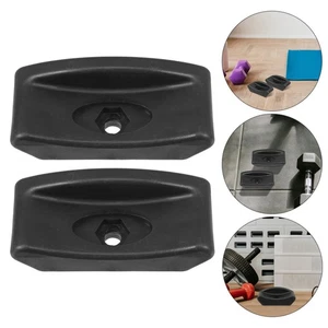  Soporte de chasis de goma para soporte para mancuernas de 4 piezas para protector de pesas - Imagen 1 de 12