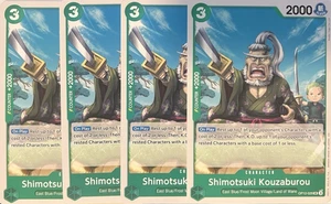 Shimotsuki Kouzaburou OP12-029 - Legacy Of The Master - One Piece TCG (Playset) - Picture 1 of 1