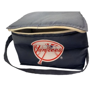 Guardsman New York NY Yankees Navy Soft Side Cooler Lunch Box Vintage 90s Logo - Picture 1 of 12