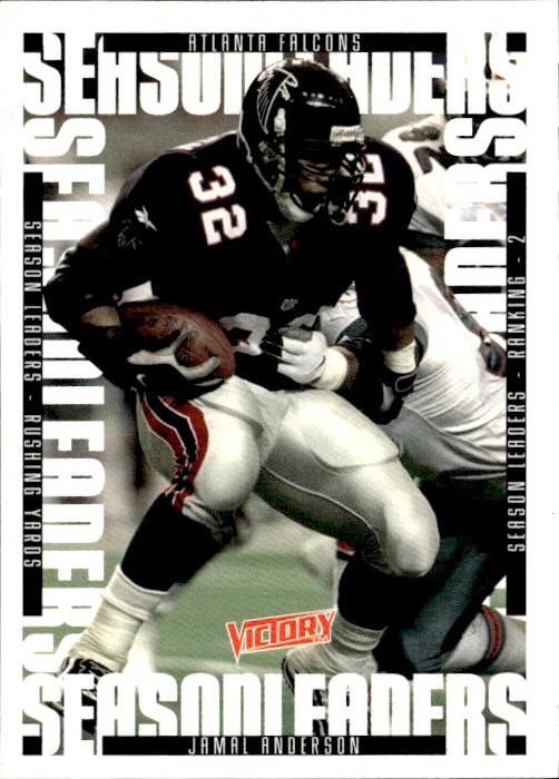 1999 Upper Deck Victory Jamal Anderson 322 Atlanta Falcons - Image 1 of 2