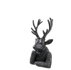 Hirsch Figur, Büste, Schwarz, Elch, Rentier, Weihnachtsdeko, Neu🦌 - Bild 1 von 4