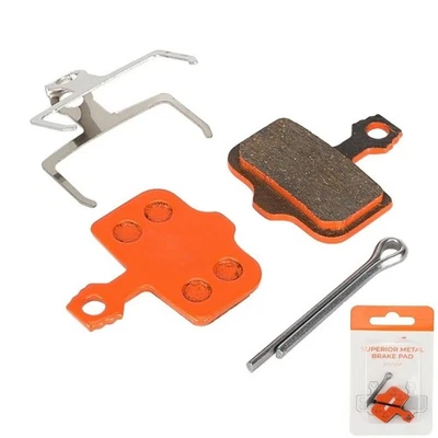 High Performance Orange MultiMetal Brake Pads for Elixir For CR Mountain Bikes - Image 1 of 4