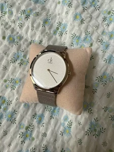Calvin Klein K3M211-00 Silver Dial Unisex Watch - Picture 1 of 3