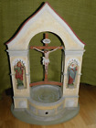 Altar in Form eines Brunnens Jesus,Maria, Josef ! wohl Ravensburg! Kreuzbrunnen