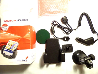 Soporte de montaje para parabrisas TOMTOM XDA Siemens SX56 Qtek 2020 1010 cargador de coche Foto 1 de 4