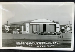 Hanger 2, Ault Field Naval Air Station, Whidbey Island, Washington Vtg RPPC - Picture 1 of 2