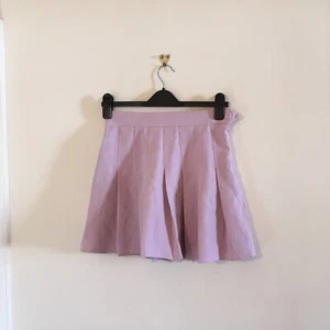 Purple Lilac Tennis Skater Skirt With Undershorts , And Zip - Tag Size Medium - Picture 1 of 11
