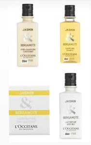 L’Occitane gift set Jasmin & Bergamot Bath Minis 4x50ml Travel Size Xmas Gift - Picture 1 of 1