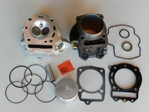TOP END ENGINE CYLINDER REBUILD KIT FOR HONDA CH250 HELIX CN250 SCOOTER - Foto 1 di 3