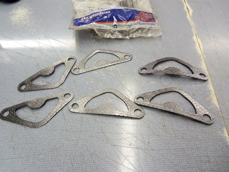 Lote de 6 juntas de válvula Chevrolet GM 1995 Lumina 3.4L-V6 Emisión-Egr 10130969  Foto 1 de 1