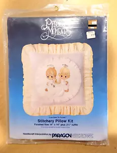 Vintage Kit cuscini cucitura LOVE GOES ON FOREVER MOMENTI PREZIOSI Paragon - Foto 1 di 4