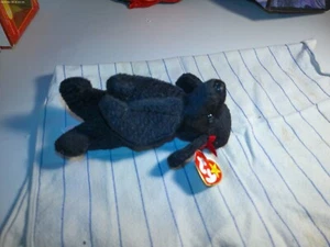 TY ORIGINAL BEANIE BABY "GIGI" THE BLACK POODLE 1997 - Picture 1 of 1