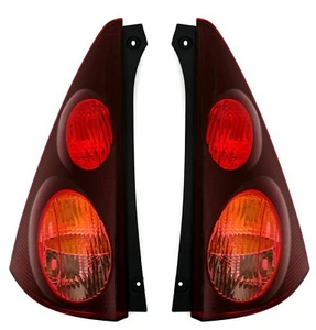 Rückleuchten Set für Peugeot 107 Citroen C1 2005- Heckleuchten Dunkelrot Smoke - Bild 1 von 2
