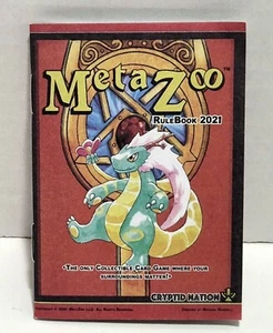 MetaZoo Cryptid Nation 2021 Rule Book 1st Edition 43 pages Instructions - Picture 1 of 2