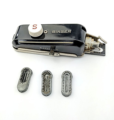 Singer ~ Vintage Buttonhole Attachmemt For Machine- W654321N - For Parts • 7.99€