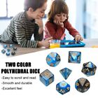 D6 D8 D10 D12 D20 Resin Gift Dice Set Table Games Accessory Dices Polyhedral
