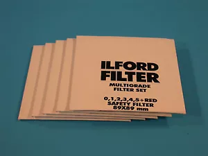 ILFORD Multigrade X5 - 89X89mm Filter Set - NEW - SEALED - Picture 1 of 1