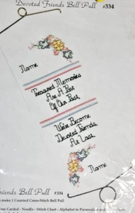 Sandi Phipps DEVOTED FRIENDS GLOCKENZUG gezähltes Kreuzstich-Set #334 - Bild 1 von 3